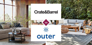 Crate and Barrel vs Outer