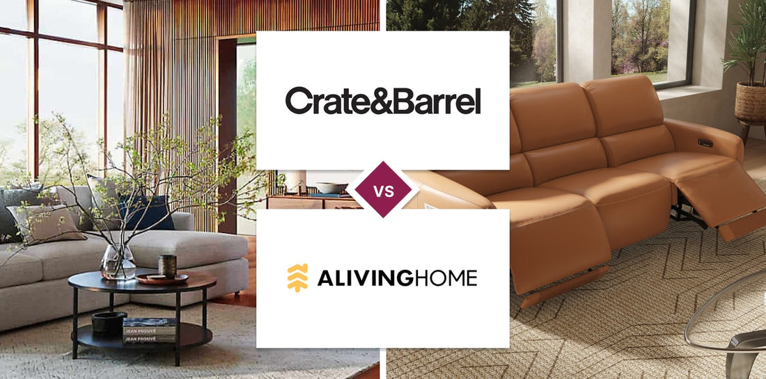 Crate and Barrel vs Aliving Home