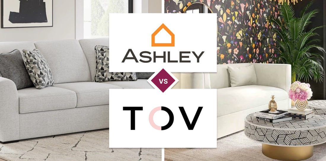 Ashley Furniture vs TOV Furniture