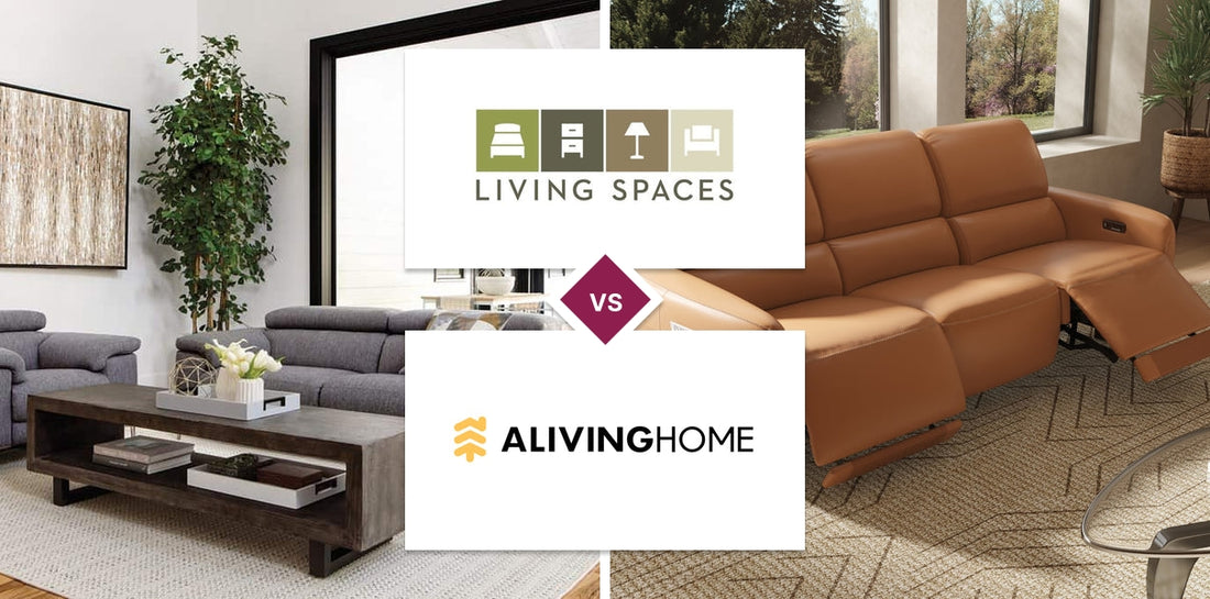 Living Spaces vs Aliving Home