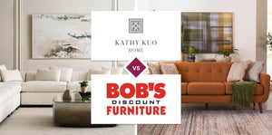 Kathy Kuo Home vs Bob's Discount Furniture