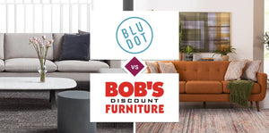 Blu Dot vs Bob's Discount Furniture