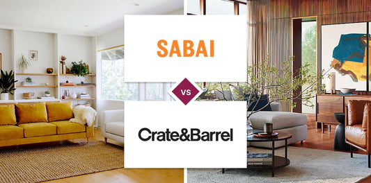 Sabai vs Crate and Barrel