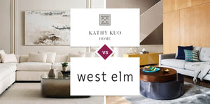 Kathy Kuo Home vs West Elm