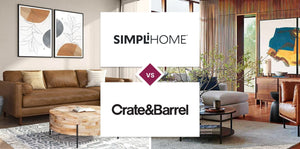 Simpli Home vs Crate and Barrel