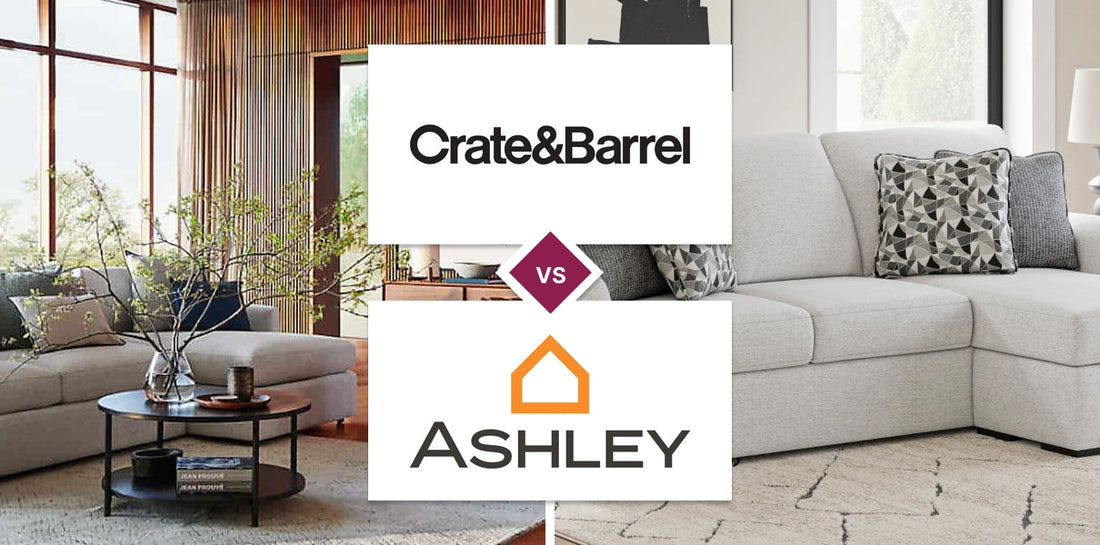 Crate and Barrel vs Ashley Furniture