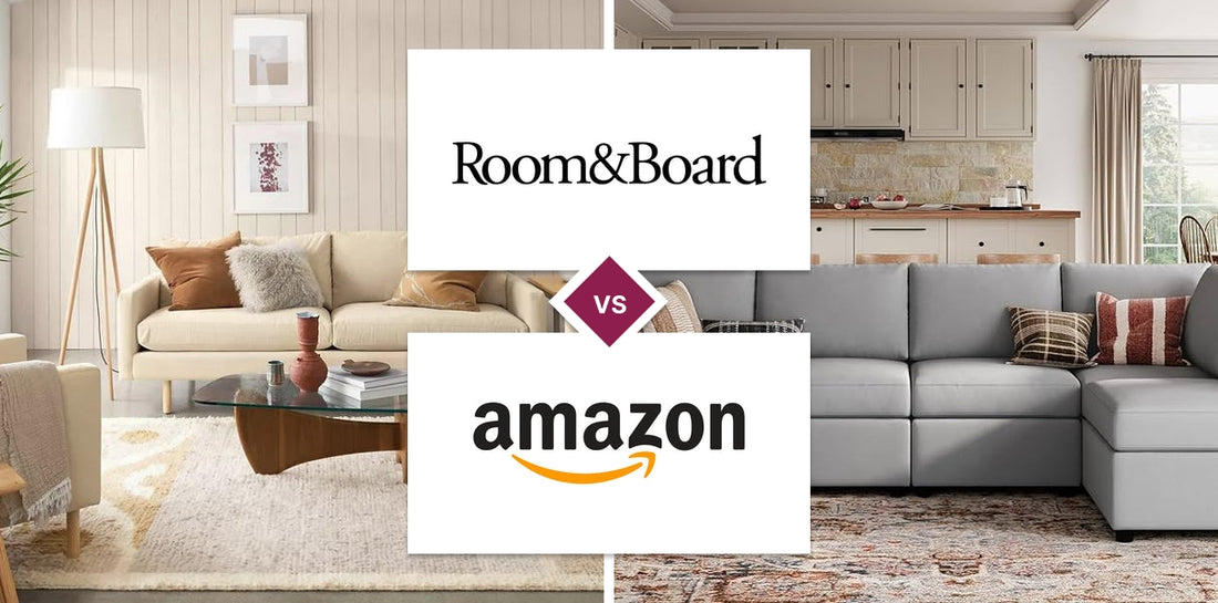 Room & Board vs Amazon