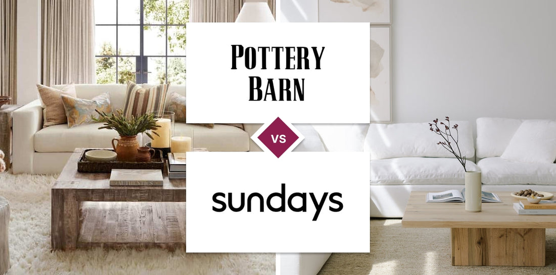 Pottery Barn vs Sundays