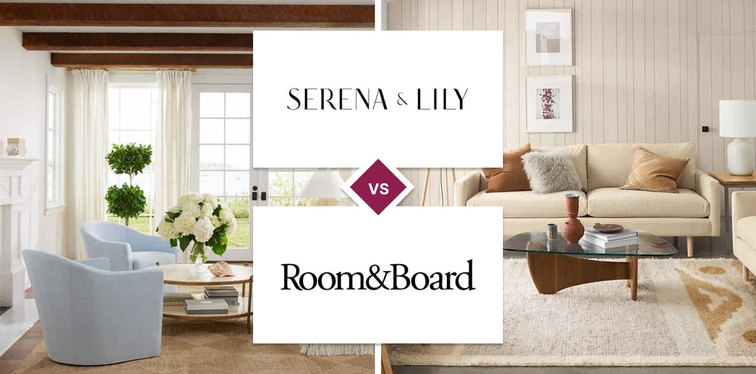 Serena & Lily vs Room & Board