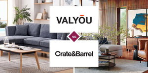 Valyōu vs Crate and Barrel