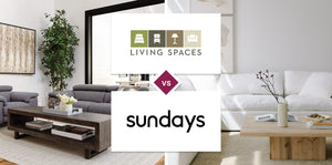 Living Spaces vs Sundays