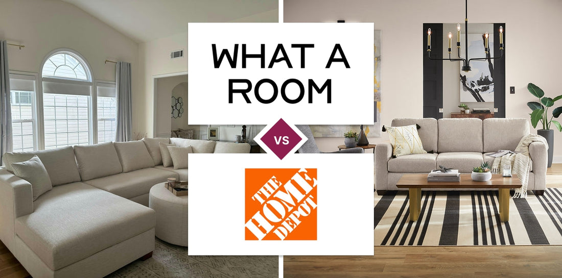 What A Room vs Home Depot