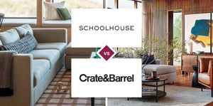 Schoolhouse vs Crate and Barrel