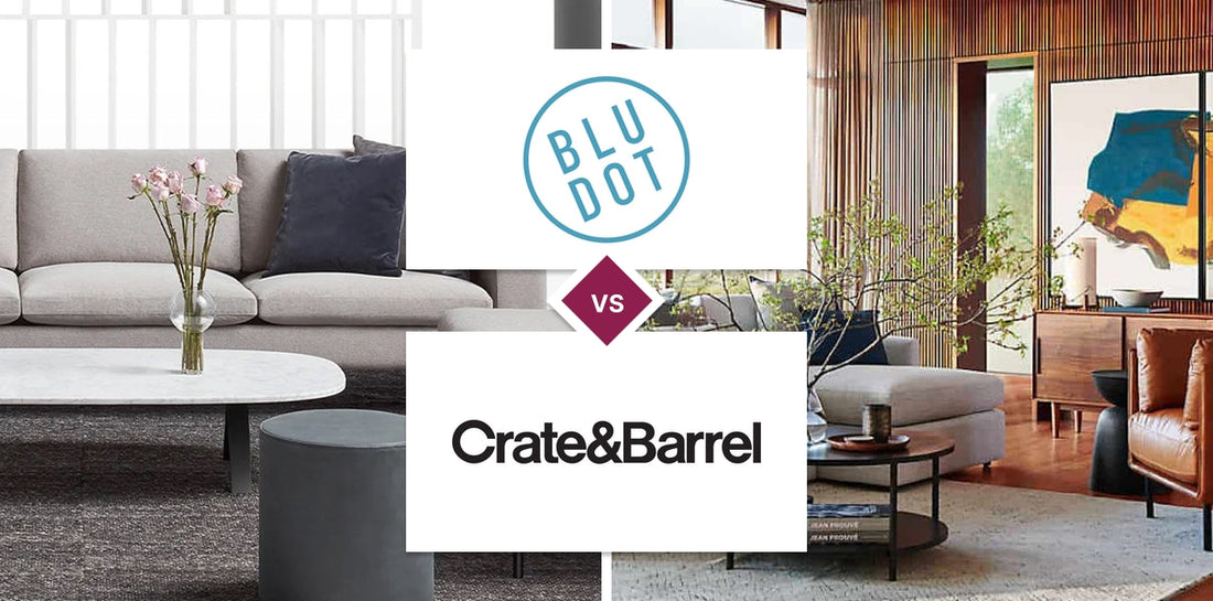 Blu Dot vs Crate and Barrel