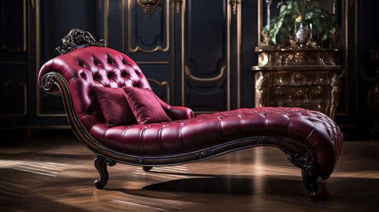 chaise lounge in a fancy house