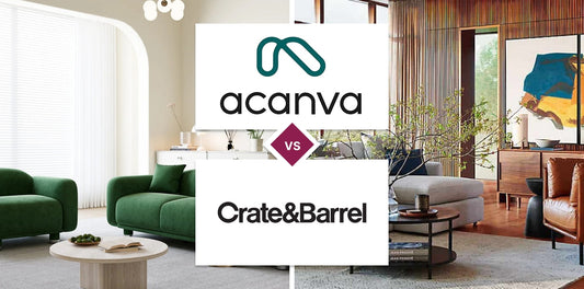 Acanva vs Crate and Barrel