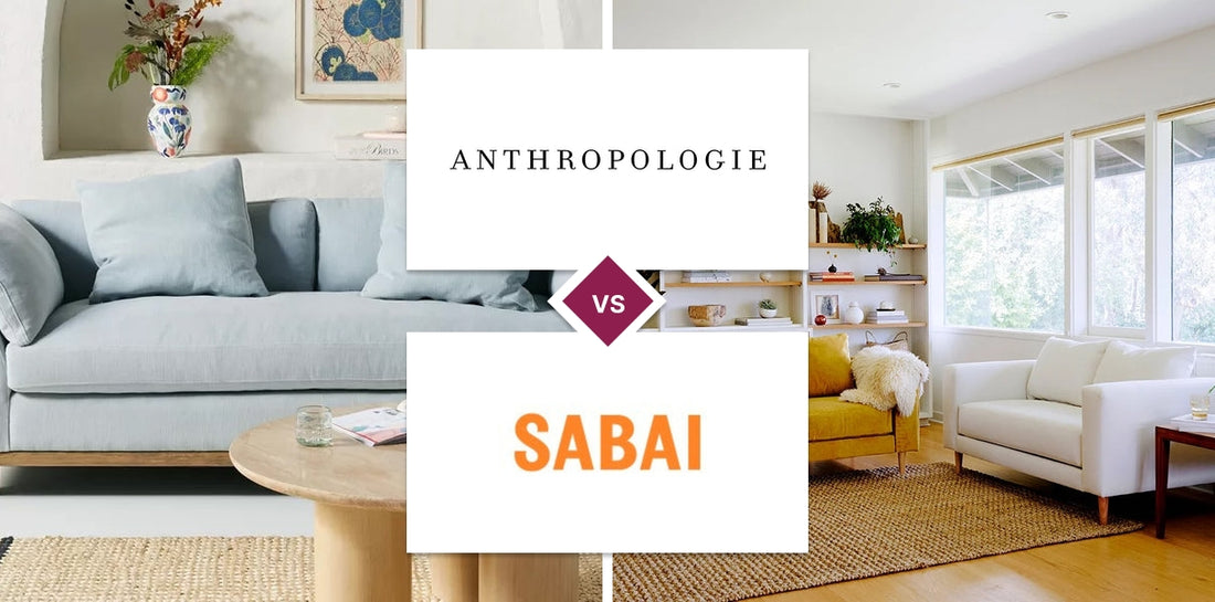 Anthropologie vs Sabai