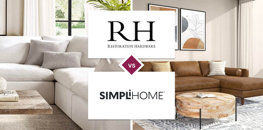 Restoration Hardware (RH) vs Simpli Home