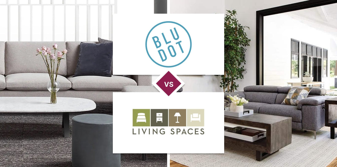 Blu Dot vs Living Spaces