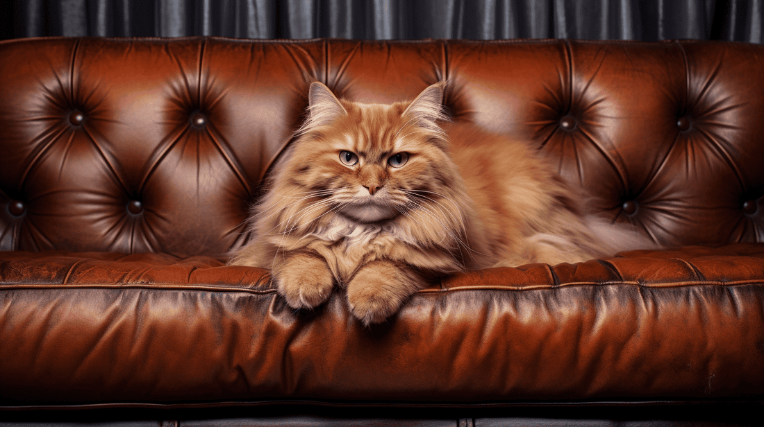 Keep cat off leather couch best sale