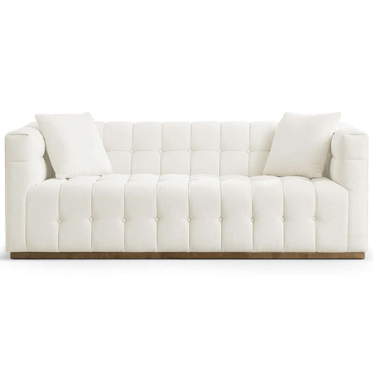 Eleanor - Sofa Boucle - Beige / Gold / Ivory / Ivory White