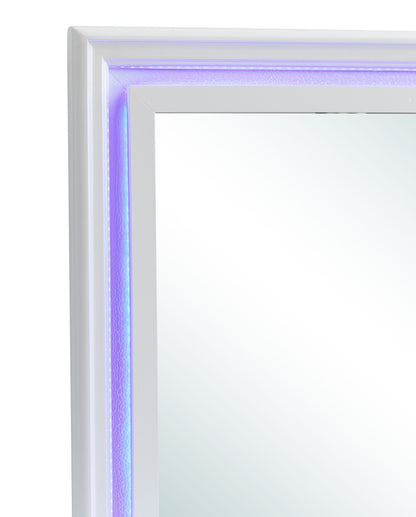 Elegant Transitional LED Mirror