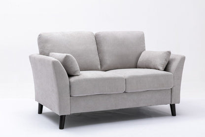 Damian - Woven Fabric Loveseat