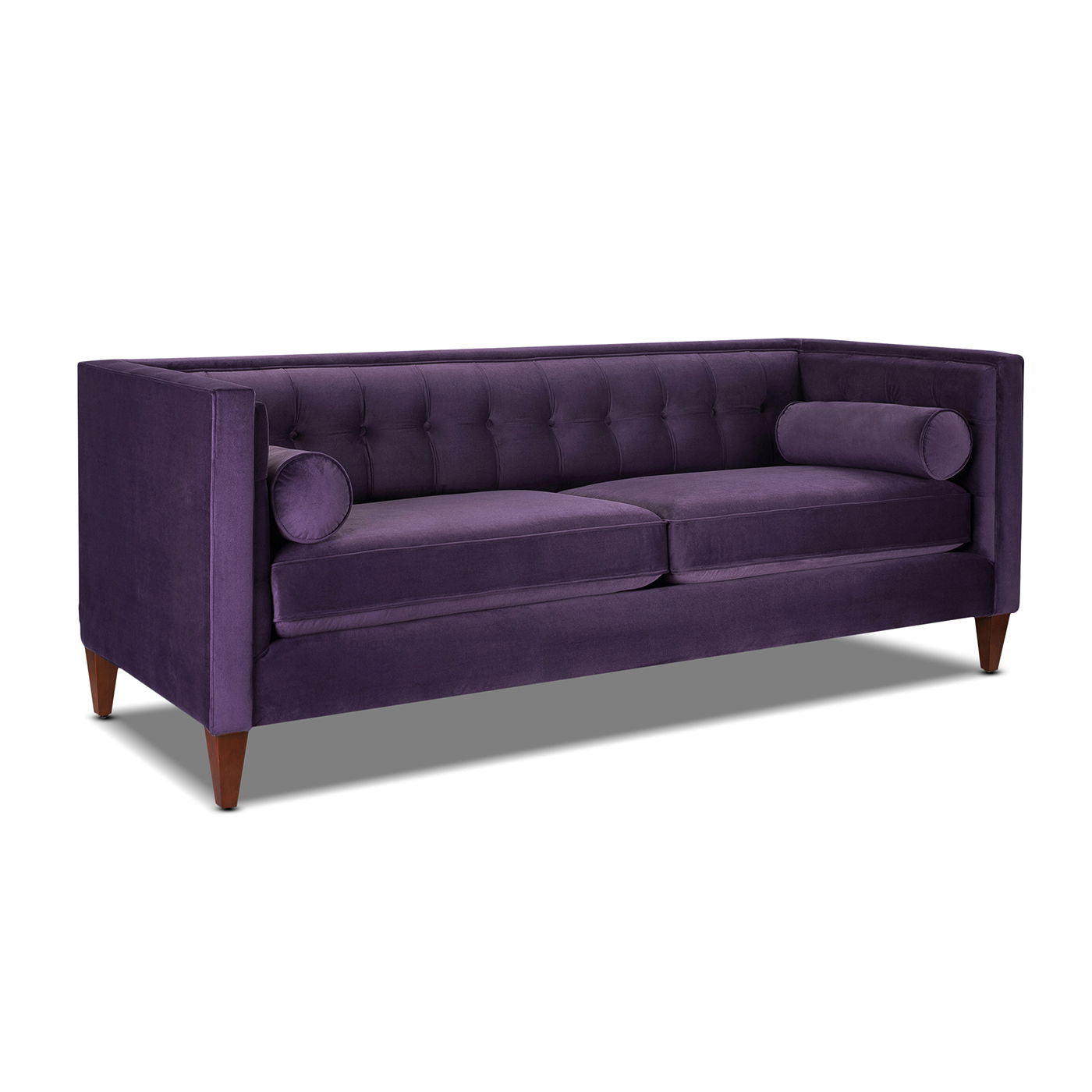 Jack - Modern Tuxedo Tufted Sofa