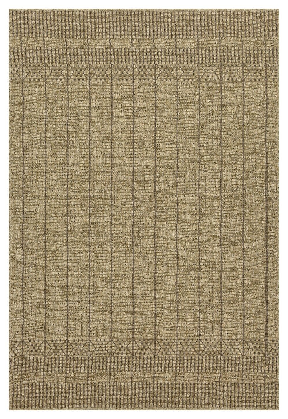 Earth - Indoor / Outdoor, Area Rug - Jute / Black