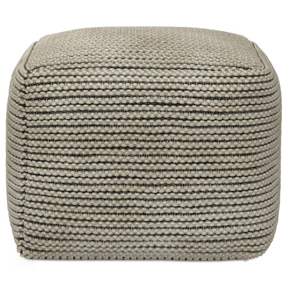 Eastmont - Outdoor / Indoor Pouf - Cream