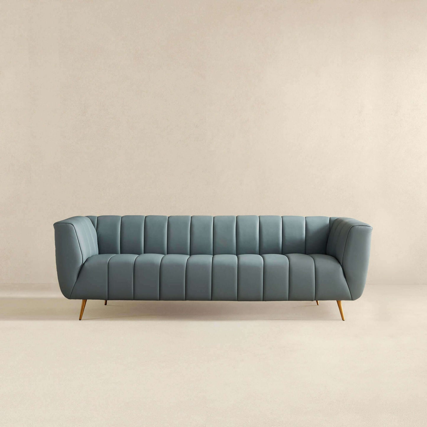 Lamattina - Modern Design Channel Tufted Sofa