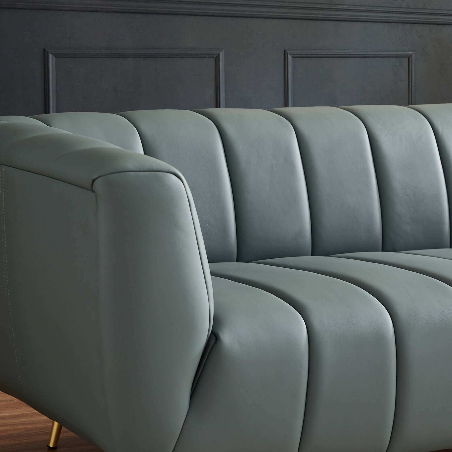 Lamattina - Modern Design Channel Tufted Sofa