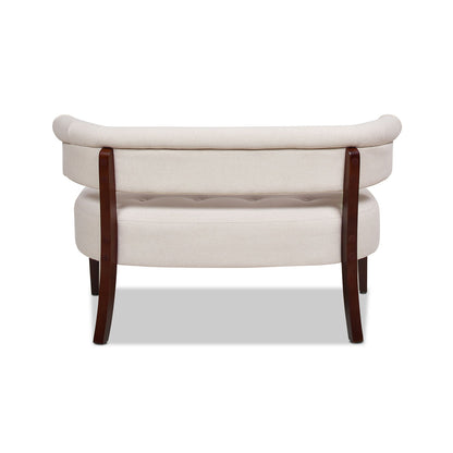 Jared - Versatile Roll Arm Tufted Bench Settee