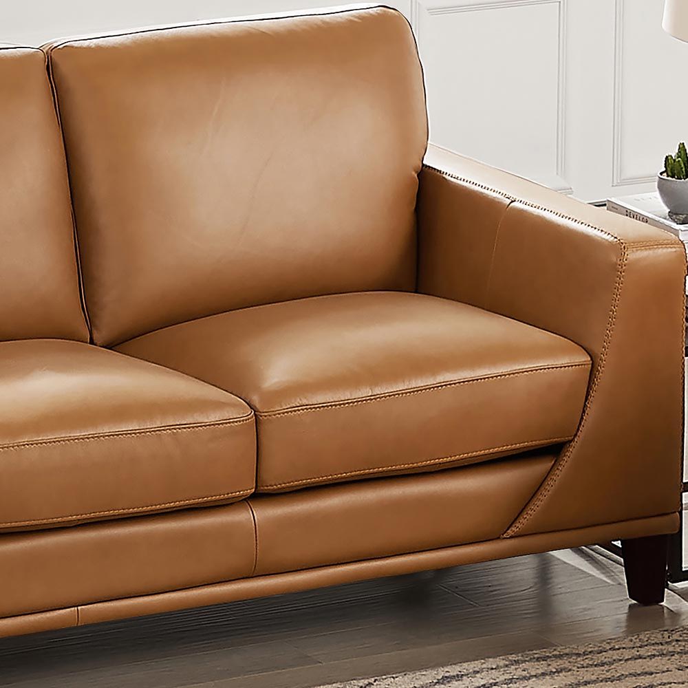 Soma - Leather Loveseat