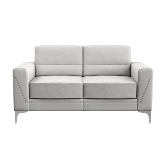 Creta - Loveseat - Light Gray