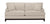 Burton Linen (Q6539): casual woven solid / 81" sofa