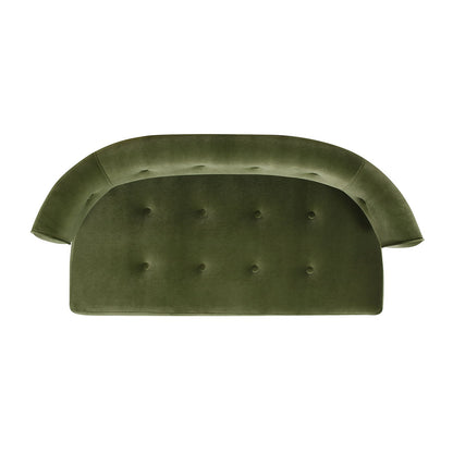 Jared - Versatile Roll Arm Tufted Bench Settee