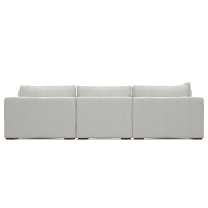 Jasmine - Pit Sectional Sofa - Gray