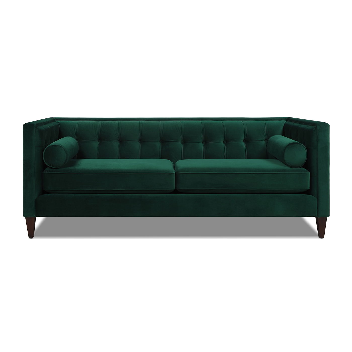 Jack - Modern Tuxedo Tufted Sofa