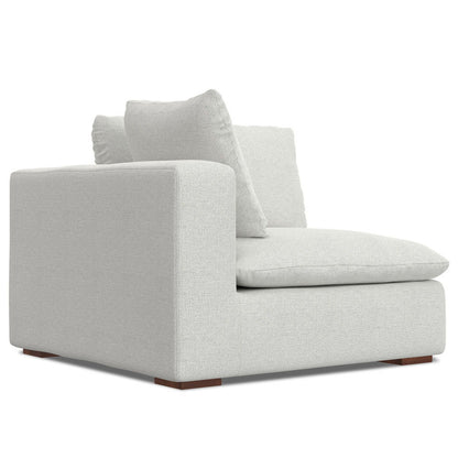 Jasmine - Left Arm Sofa Module - Gray