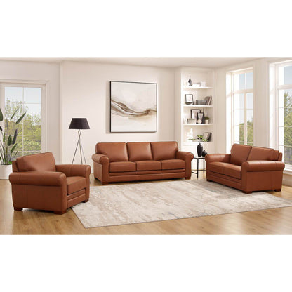 Brookfield - Leather Loveseat