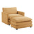 Tan / 1 Seat With Ottoman