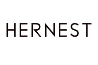 The image displays the word "HERNEST" in bold, black capital letters on a white background.