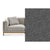 Charcoal Gray / LAF - Chaise on the Left / Natural