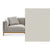 Performance Brilliant White / LAF - Chaise on the Left / Natural