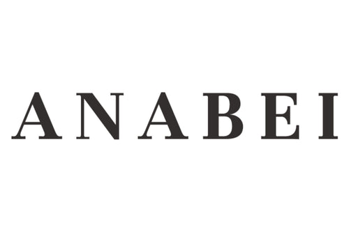 The image displays the word "ANABEI" in bold, uppercase, black letters against a white background.