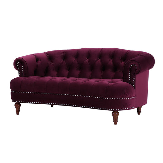 La Rosa - Victorian Chesterfield Loveseat