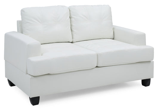 Stylish Transitional Loveseat For Two