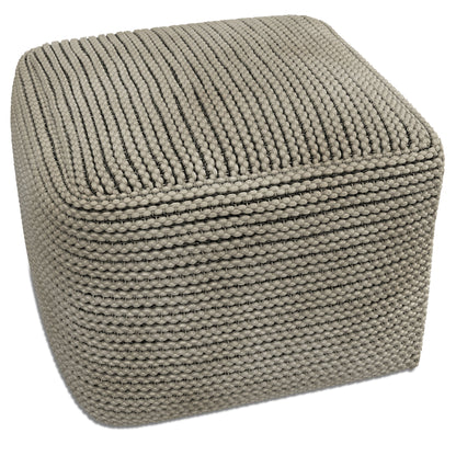 Eastmont - Outdoor / Indoor Pouf - Cream