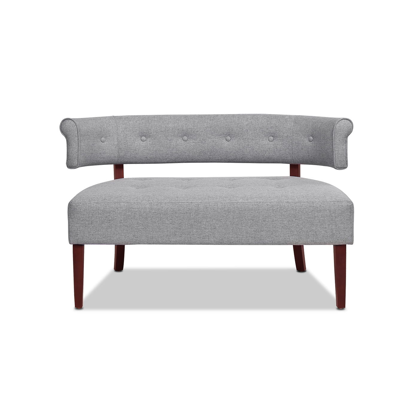 Jared - Versatile Roll Arm Tufted Bench Settee